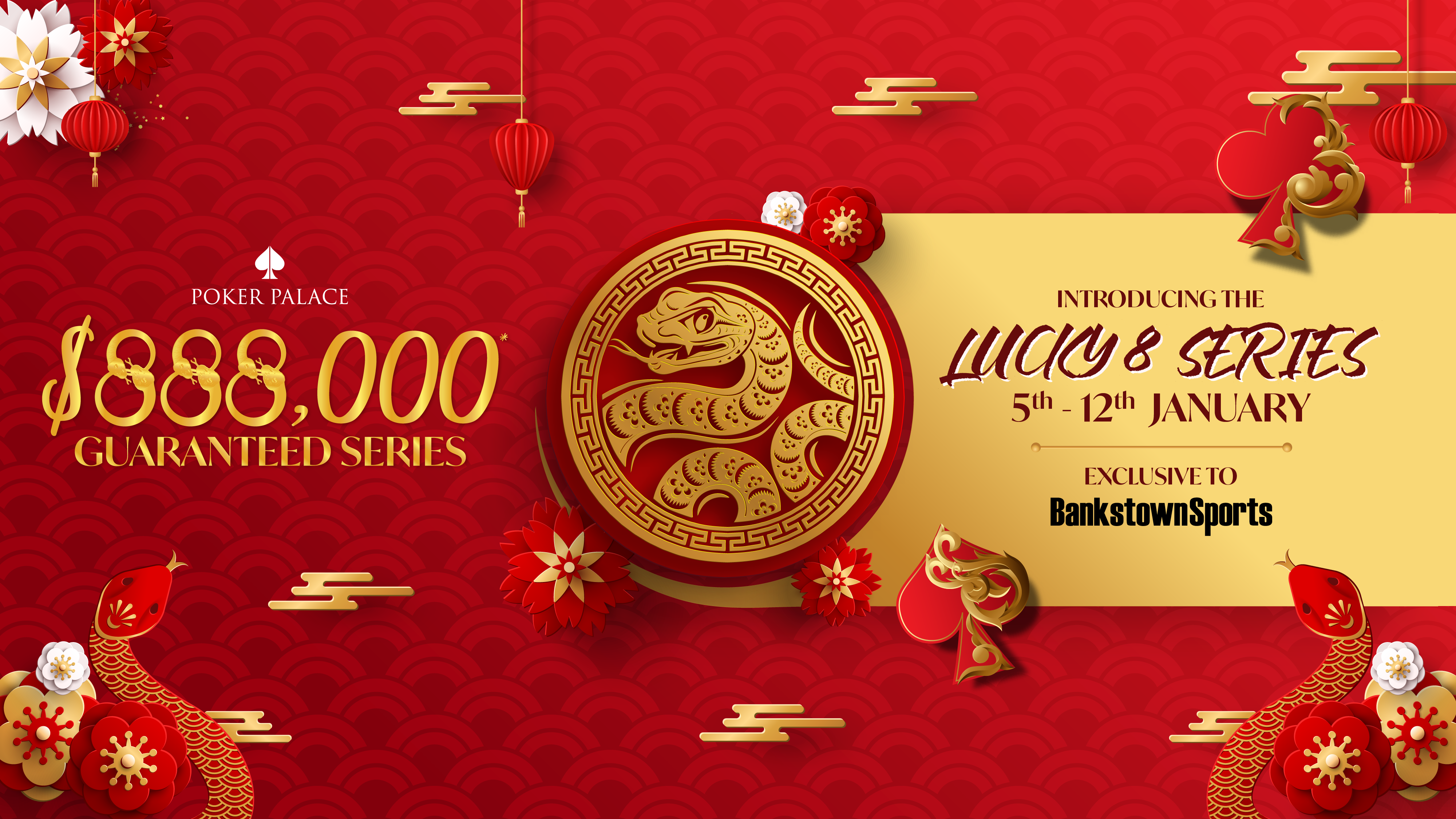 Lucky 8's Series Poker Palace